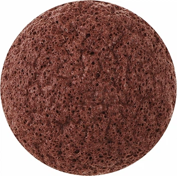 Спонж для вмивання конжаковий міні, коричневий - Cosmo Shop Konjac Sponge Mini Craft Box (1128390-27067965)