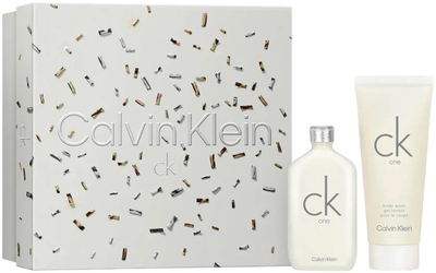 Набір унісекс Calvin Klein Ck One Туалетна вода 50 мл + Гель для душу 100 мл (3616304678127)