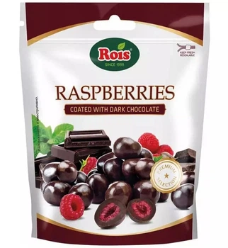 Малина Rois Victoria Nuts в чорному шоколаді 100 г (3800233353938)