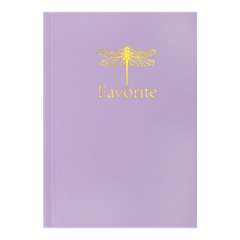 Записна книжка BM.2420-426 FAVOURITE, PASTEL, А6, 96 арк., кліт, офсет крем, тв.лам.обкл,бузкова(20)
