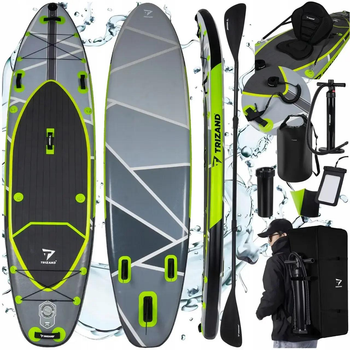 SUP-дошка Trizand 350 см – набір із сидінням, веслом, насосом, рюкзаком 140 кг
