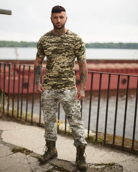 Комплект Intruder Terra Футболка піксель + Штани світлий піксель розмір M