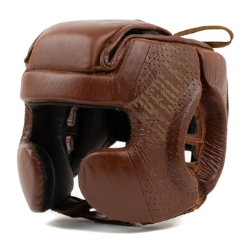 Боксерський шолом Everlast 1910 Headgear Brown (P00002698-L/XL)