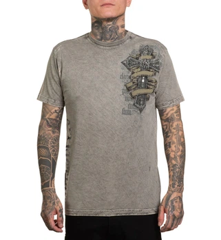 Двусторонняя футболка Affliction Wage Chaos Tee (A27817-XXL)