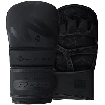 Перчатки для ММА RDX T15 Noir Hybrid Mma Grappling Gloves Black (GSR-T15MB-L)
