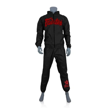 Костюм-сауна Fairtex VS3 Vinyl Sweat Suit Black Red (VS3-BKRD-M)
