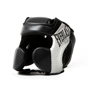 Боксерський шолом Everlast 1910 Headgear Black/White (P00002119-L/XL)