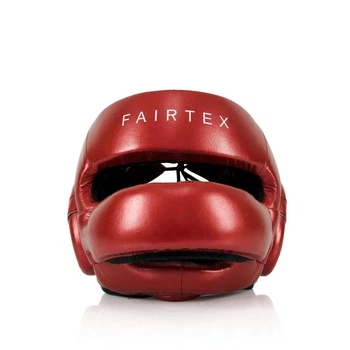 Боксерський шолом Fairtex HG17 Pro Sparring Headguard Red (HG17-RD-XL)