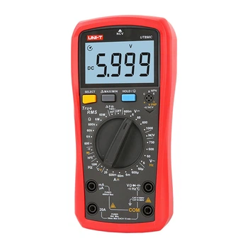 Мультиметр цифровой с температурой Unit UT890C