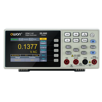 Мультиметр цифровой высокоточный настольный прецизионный OWON XDM1141