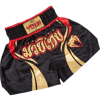Тайские шорты Venum Chaiya Muay Thai Black Gold (V-Chaiya-BG-S)