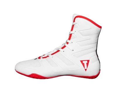 Боксерки TITLE Boxing Total Balance Boxing Shoes White Red (TBS24-WHRD-43.5 (9.5))