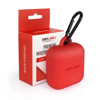 Кейс для капы SafeJawz Premium Silicone Case Red (SJCASE)