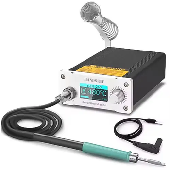Паяльная станция HandsKit T245 OLed дисплей, 200W, 100-500°C, AC-220V