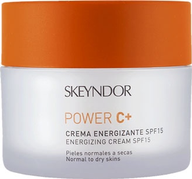 Krem do twarzy Skeyndor Power C+ Energizing Spf 15 rozjaśniający 50 ml (8436542360852)