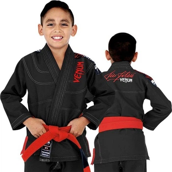 Детское кимоно для джиу-джитсу Venum Challenger 2.0 Kids BJJ GI Black (venum1155BK-C00)