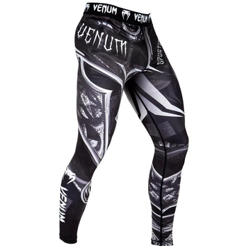 Компрессионные штаны Venum Gladiator 3.0 Spats Black White (V-02988-108-XXL)