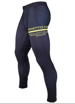 Комрпесійні штани MANTO Grappling Tights Future Black (MNS527-BLK-L)
