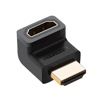 Адаптер HDMI Ugreen HD112 HDMI Male to Female Adapter Black (20110)
