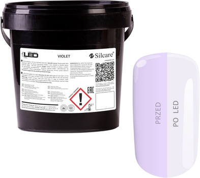 Гель для нарощування нігтів Silcare High Light LED Violet 1 кг (5902560567090)
