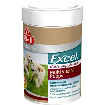 Мультивитаминный комплекс 8in1 Excel Multi Vit-Puppy для щенков, 100 таблеток