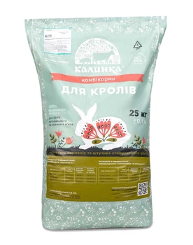 Концентрат Калинка для кроликов 5% комбикорм для молодняка 6806, 25 кг