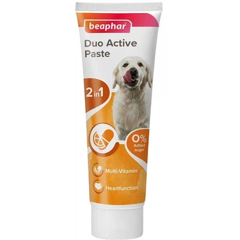 Мультивітамінна паста Beaphar Duo Active Paste для здоров'я кишківника собак з L-карнітином, 100 г