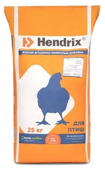 Хендрикс гровер 5% КТ 2460 (8213) трау, Hendrix БМВД премикс для бройлеров 15-36 дней 5% Trouw Nutrition, 25 кг
