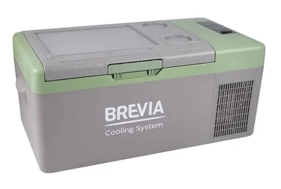 Холодильник 15л 12/24/110/220V 60W компрессорний "Brevia" 22110