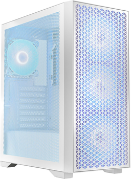 Obudowa Logic Concept Dart Pro ARGB Midi White Mesh (AT-DART-PRO-ARGB-20)