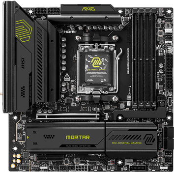 Płyta główna MSI MAG B850M MORTAR Wi-Fi (sAM5, AMD B850, PCI-Ex16)