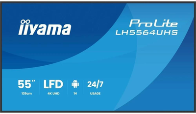 Монитор Iiyama 55'' Lh5564Uhs-B1Ag