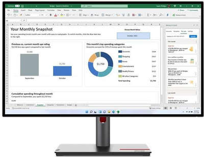 Монитор Lenovo 27" ThinkVision P27q-30 (63A2GAT1EU)