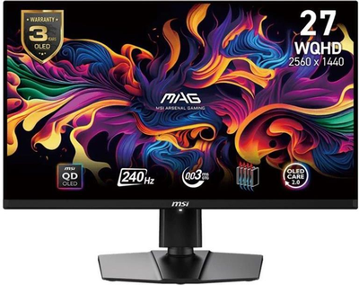 Монитор Msi 27" MAG 271QPXDE QD-OLED E2 (9S6-3CD89T-011) (9S63CD89T011)