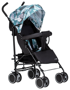 Коляска для ребенка прогулочная FreeON Simple Black-Blue