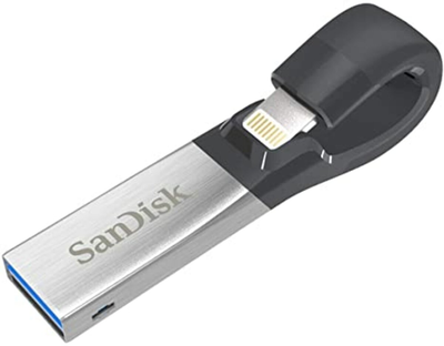 Флеш-накопичувач SanDisk USB 3.0 iXpand 64Gb Lightning Apple (SDIX30N-064G-GN6NN)
