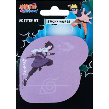 Блок паперу з клейким шаром Kite Naruto NR23-298-4, 70х70 мм, 50 аркушів