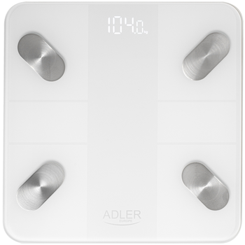 Весы напольные Adler AD 8186 Smart White (AD8186W)