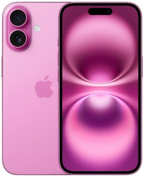 Мобільний телефон Apple iPhone 16 128GB Pink (MYEA3SX/A) (352904891230614) - Уцінка