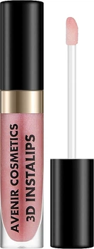 Зволожуючий блиск для губ з ефектом збільшення об'єму Avenir Cosmetics 3D Instalips 07 - Цукрова злива (916558-733637194-2)