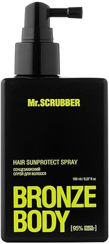 Солнцезащитный спрей для волос - Mr.Scrubber Bronze Body Hair Sunprotect Spray 150ml (1309115-805684323-2)