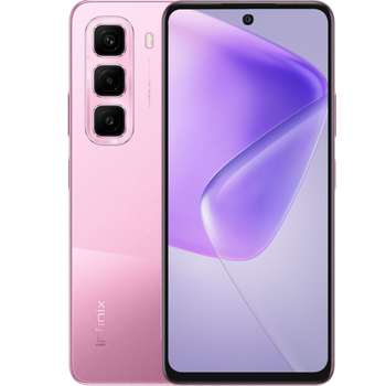 Смартфон Infinix с процессором MediaTek Helio G100 8 ГБ 256 ГБ 50 МП камера 120 Гц экран Розовый