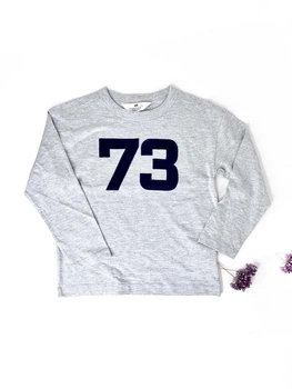 Кофта реглан H&M 140 см сірий артикул Л1100