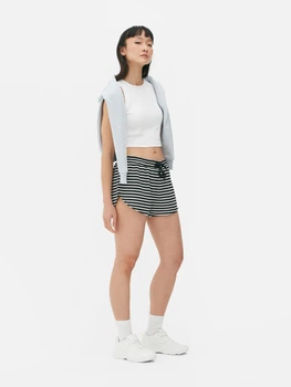 Шорти Primark чорний білий OVKYM577 L
