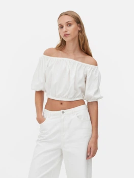 Топ Primark білий ZWPIH501 46