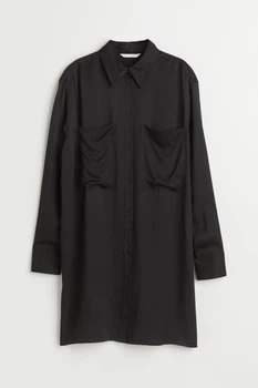 Туніка H&M чорний KCNPP677 XS