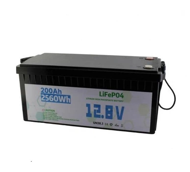 Аккумулятор LiFePO4 12.8V 200Ah 2560Wh литиевый аккумулятор для солнечных панелей, электротранспорта и резервного питания