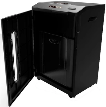 Профессиональный Уничтожитель Шредер для Бумаги shredMARK 1740M (2*8мм) СЕКРЕТНОСТЬ Уничтожителя P-5 Обьем 40 литров + Реверс