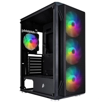 Корпус 1stPlayer x5-bk-4f1 Black 750w (x5-bk-4f1-ps-750fk-eu)