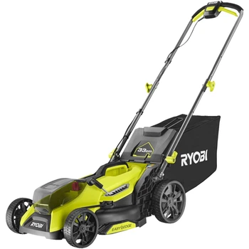 Ryobi Газонокосилка аккумуляторная ONE+ HP RY18LMX33A-0 18В 33см 30л 25-90мм 9.3кг без АКБ и ЗУ